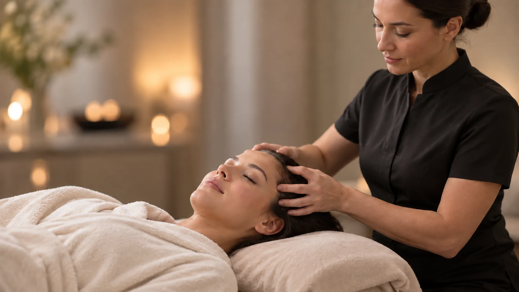 舒缓的水疗护理